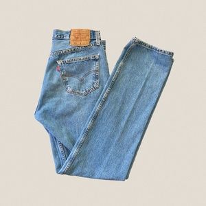Levi's Blue Straight Leg Women's Jeans